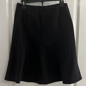 Chic Black A-Line Women's Skirt